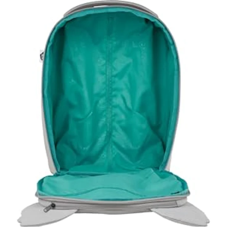 Affenzahn Koffer, Handgepäck Koffer, 18 l, grün, mit gestickten Details und 3-fach höhenverstellbarem Gestänge, recyclebarem Material – Bild 7