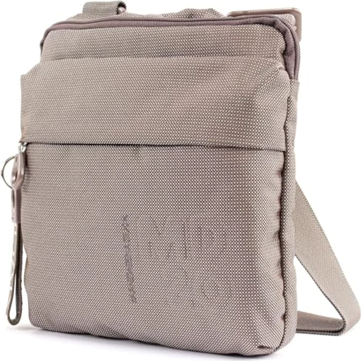 Mandarina Duck Umhängetasche 21 cm, braun, 100% Polyester, kompakte Größe (21 cm x 3 cm x 24 cm) – Bild 3