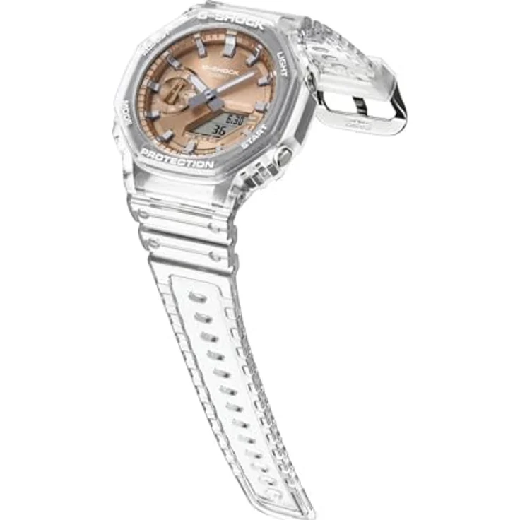 Casio ANADIGI Herrenuhr G-SHOCK mit LED-Licht und Weltzeitfunktion, schwarz – Bild 4