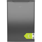 Clatronic® GS 102 Inox, Gefrierschrank klein mit 87 Litern, 3 Schubladen, leise 40 dB, bis zu -18°C, 85 cm hoch