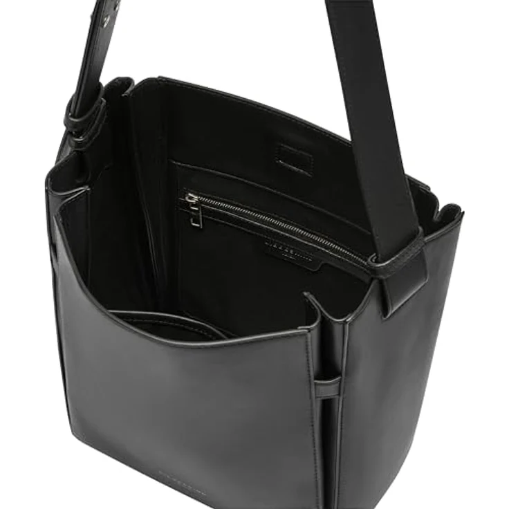 Liebeskind Berlin Umhängetasche Hilla 2149125, Crossbody Bag aus Schafsleder, schwarz – Bild 3