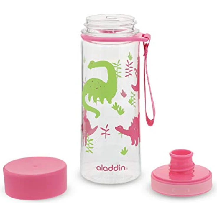 Aladdin Aveo Kinder Trinkflasche, Pink Kids Graphics, 0.43 L – Bild 4