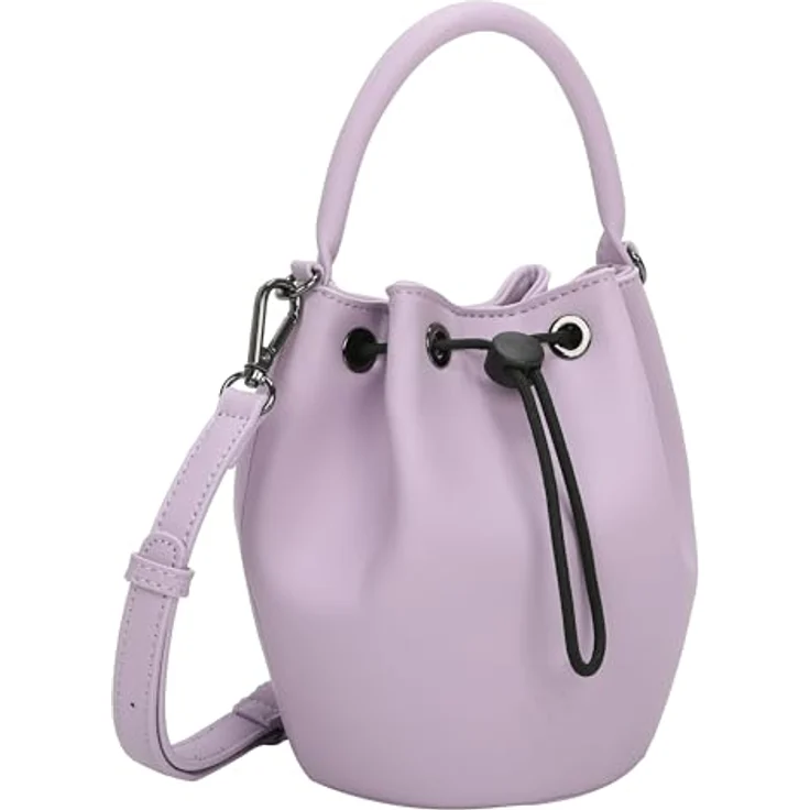 Buffalo Citro Mini Bag Handtasche, 17.5 cm x 12 cm x 18 cm, lila, aus 100% Polyurethan – Bild 4