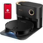 Ultenic Saugroboter TS Ultra mit Absaugstation und 3000 Pa Saugleistung, 35,00 W, Beutellos, 3 in 1, 120 Min. Laufzeit, Automatische Staubauffang- und Ladefunktion - Preisvergleich