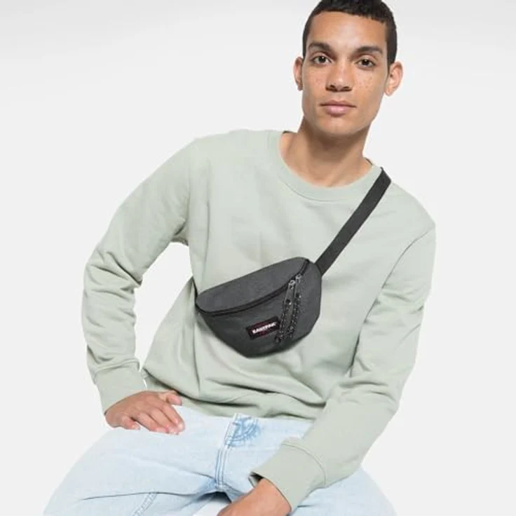 Eastpak Authentic Collection Springer Gürteltasche, 23 cm, schwarz, 100% Polyester, Maße: 23 cm x 8.5 cm x 16.5 cm – Bild 7