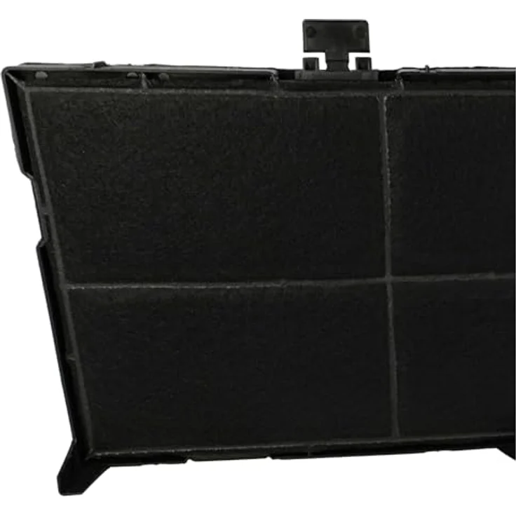 vhbw 4x Aktivkohlefilter für Seppelfricke GZD3049, DT62-1, KF8, DT61-1, DT92-1 Dunstabzugshaube - Schwarz – Bild 5