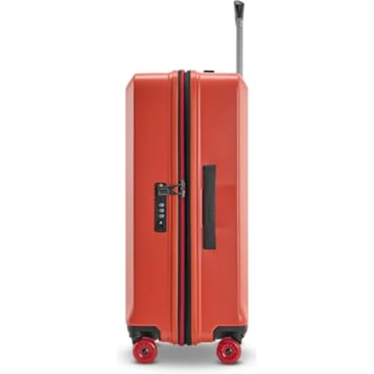 Stratic Buzz 4 Rollen Trolley M, 65 cm mit Dehnfalte, rot, 100% Polycarbonat, 45.5 cm x 26.5 cm x 65 cm – Bild 3