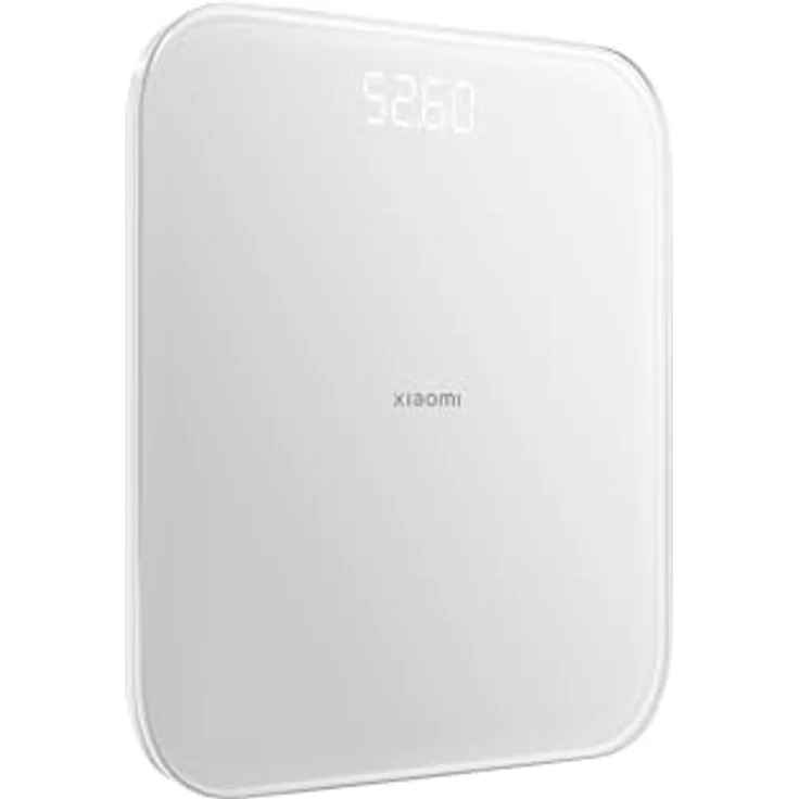 Xiaomi Mi Smart Scale S200, Personenwaage mit präziser Gewichtskontrolle, 4 Körpermetriken, Baby- und Objektmodus, Balance-Test, App-Anbindung, Moonlight White – Bild 2