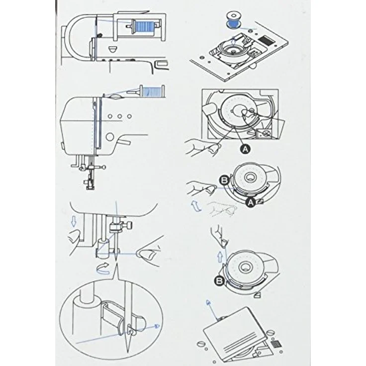 Gritzner Hobby 140 Computer-Nähmaschine, weiß – Bild 5