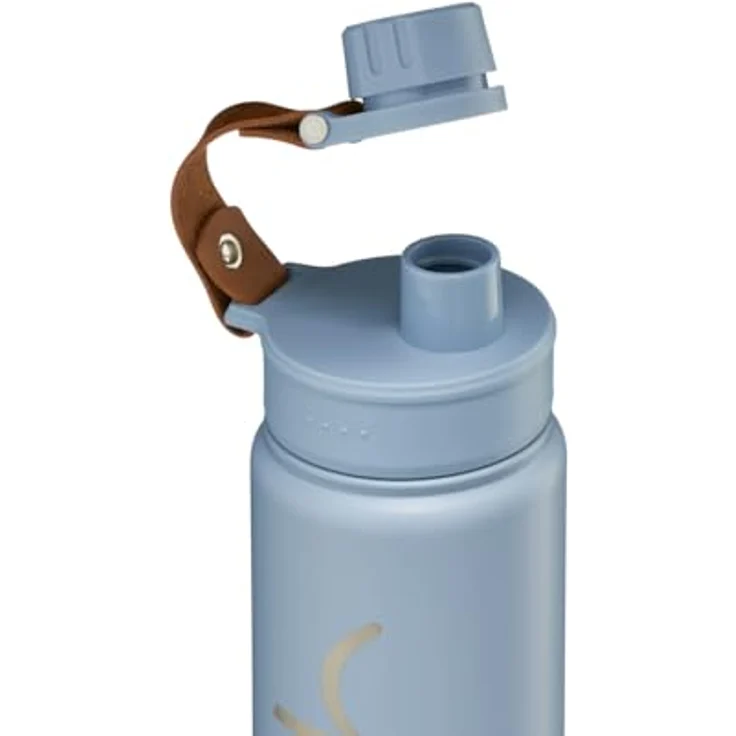 Satch Edelstahl-Trinkflasche, 500 ml, doppelwandig isoliert, BPA-frei, auslaufsicher für seitliche Rucksacktaschen – Bild 9
