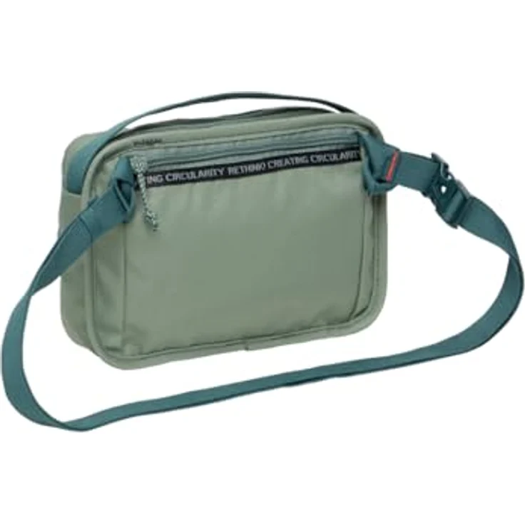 Vaude Coreway Gürteltasche, 24 cm, grün, 100% Polyester, ideal für unterwegs – Bild 2