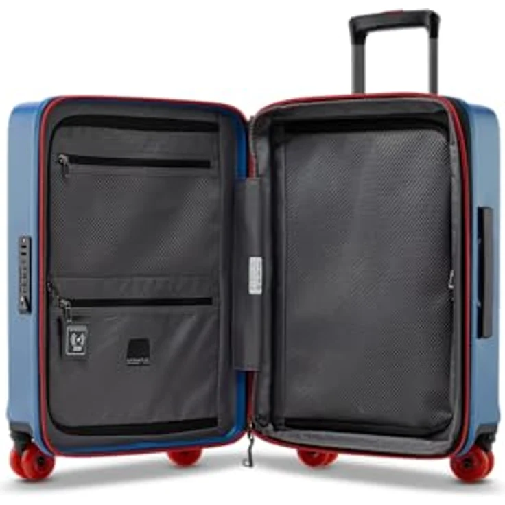 Stratic Buzz Kabinentrolley S 54 cm, 4 Rollen, blau, 100% Polycarbonat – Bild 6