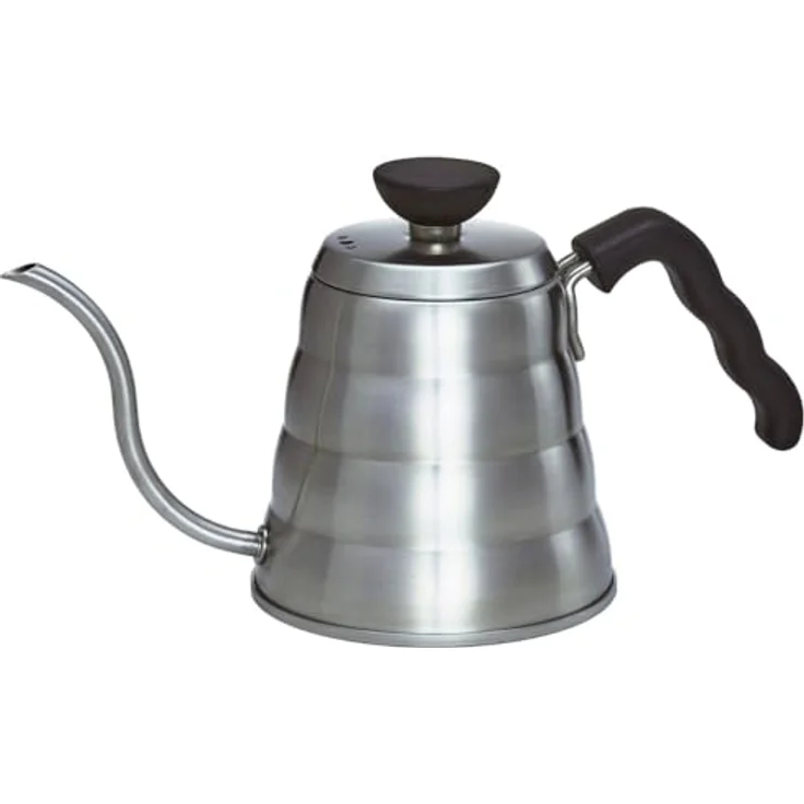 Hario Buono, Wasserkocher mit präziser Ausgusskanne und ergonomischem Griff, Edelstahl – Bild 1