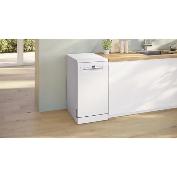 Bosch Serie 2 SPS2HKW55E, Freistehender Geschirrspüler (45 cm), 10 Maßgedecke, Weiß, 6 Programme, effektive Reinigung, Home Connect – Bild 8