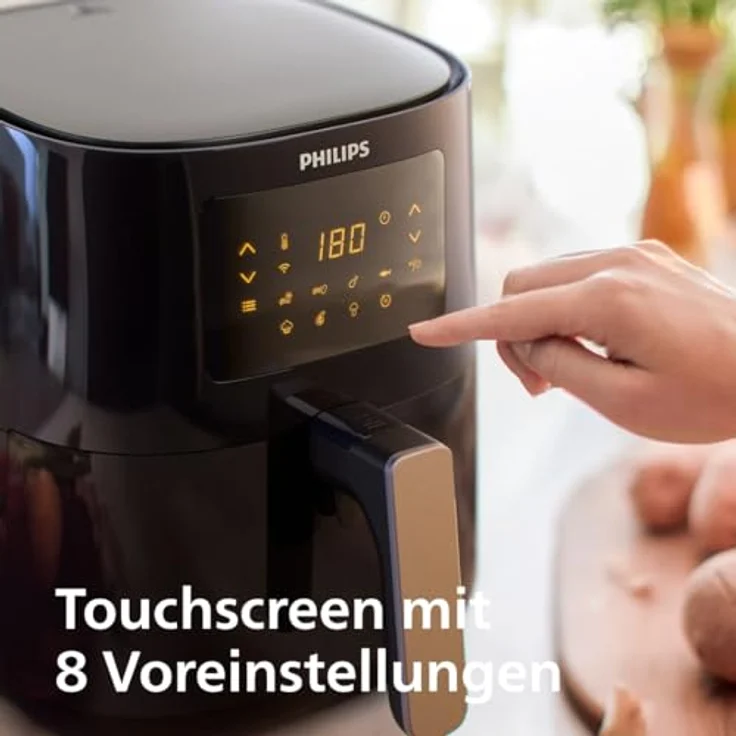 Philips Airfryer 5000 Series Connected HD9255/80, Heißluftfritteuse mit Smart-Funktionen – Bild 5