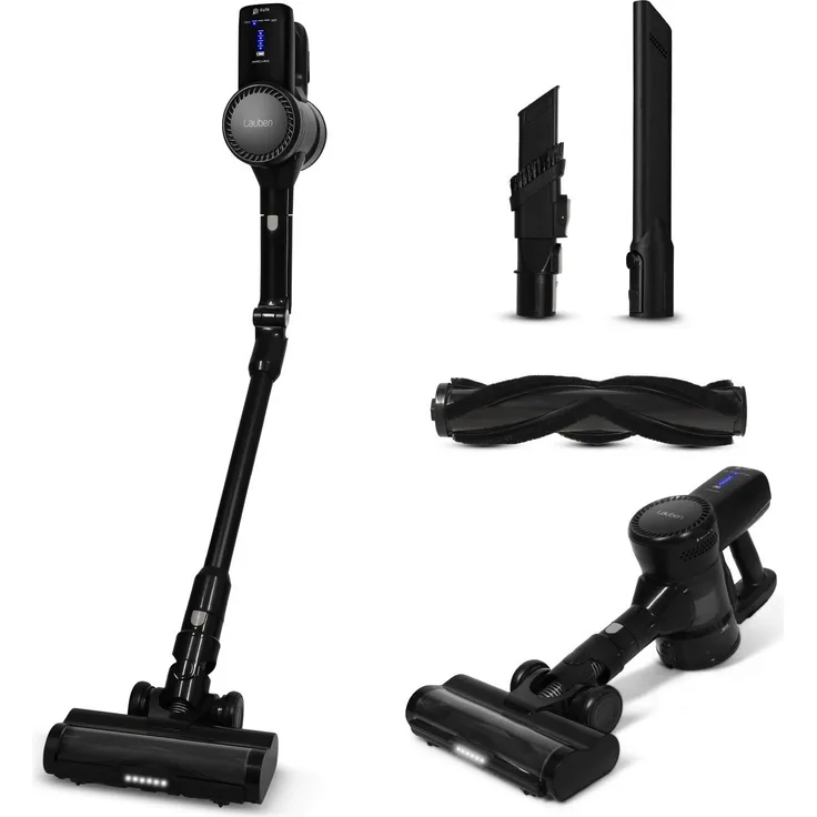 Lauben Stick Vacuum 2in1 Pet Plus 400BC, Handstaubsauger mit spezieller Tierhaar-Aufsatzbürste