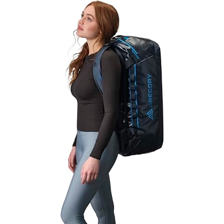 Gregory Alpaca 60 Reisetasche, 70 cm x 38 cm x 32 cm, 100% Polyester, blau – Bild 2