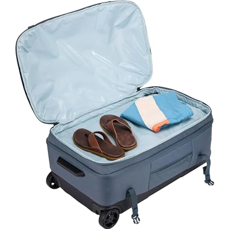 Thule Aion Reisetasche mit Rädern, 70 cm, robuste Aufbewahrung für Nass/Schmutz, leichtgängige 360°-Rollen, TSA-Schloss, 100% recyceltes Material – Bild 3