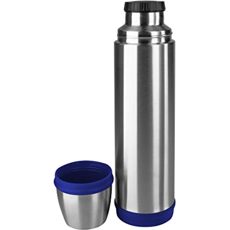Emsa 502473 Isolierflasche (Mobil genießen, 700 ml, Schraubverschluss, Captain) blau – Bild 3