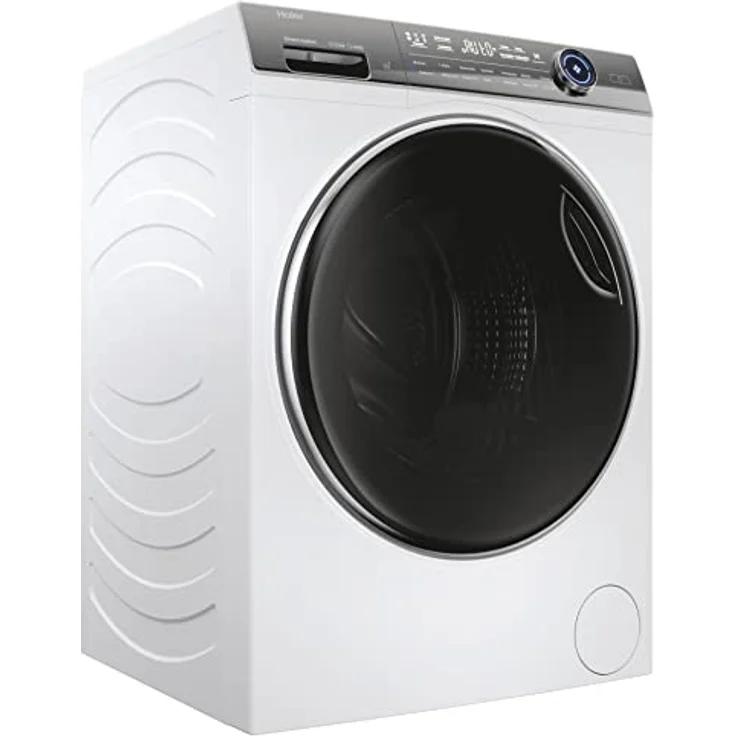 Haier HW100-BD14979U1, Frontlader-Waschmaschine, A, Fassungsvermögen 9 kg, Standgerät, Breite 60 cm, weiß – Bild 4
