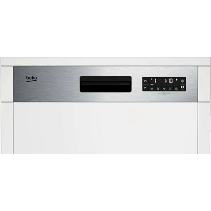Beko B300 BDSN26430X, Halb integrierte Spülmaschine mit 14 Maßgedecken, Energieeffizienzklasse D, Edelstahl-Oberfläche – Bild 3
