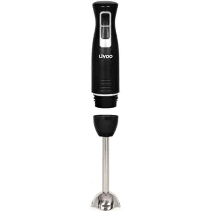 Livoo DOP245N, Stabmixer mit 400 W Leistung und 700 ml Messschüssel, 2 Geschwindigkeitsstufen, Edelstahlklingen – Bild 2