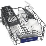 Siemens Extraklasse iQ300 SR53ES01LD Teilintegrierter Geschirrspüler, 45 cm Home Connect, 10 Maßgedecke, 44 dB(A) Geräuschpegel, Edelstahl - Leistungsstark und smart vernetzt