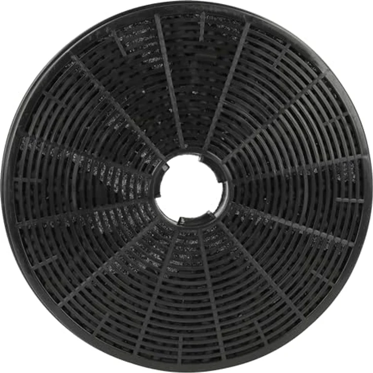 vhbw Aktivkohlefilter 6x Ersatz für Klarstein 10030727, CGCH3 für Dunstabzugshaube, 17,5 cm, schwarz – Bild 2