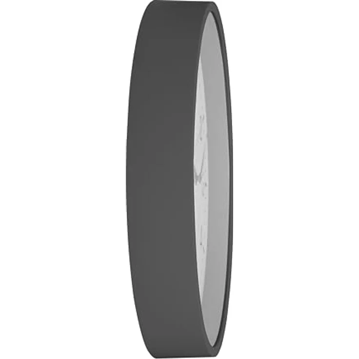 TFA Dostmann Analoge Funk-Wanduhr, 60.3550.10, höchste Genauigkeit, stilvoll, analog, Glasabdeckung, für Büro, zu Hause, Geschenk, 245 x 245 x 42 mm, grau – Bild 3