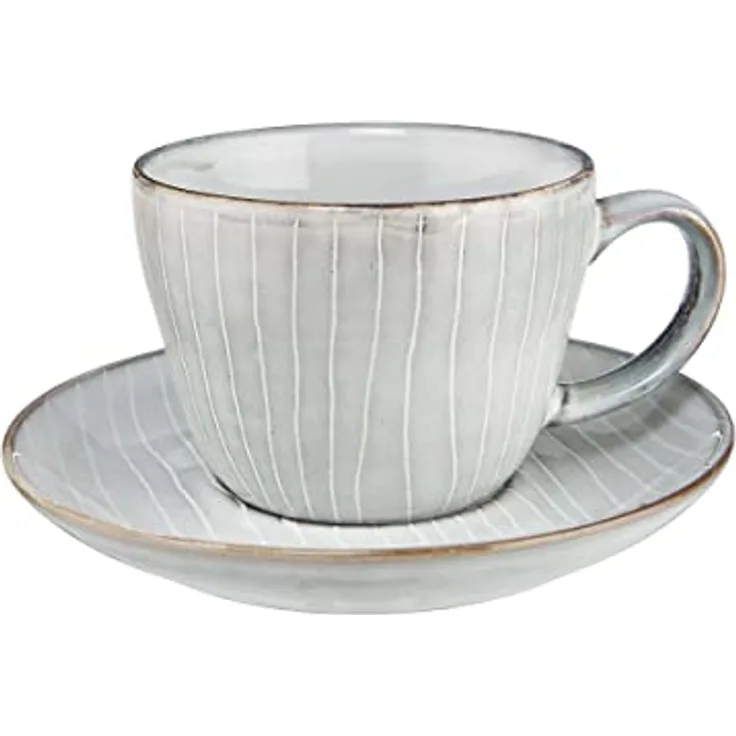 BUTLERS HENLEY Kaffeetasse mit Untertasse 270ml