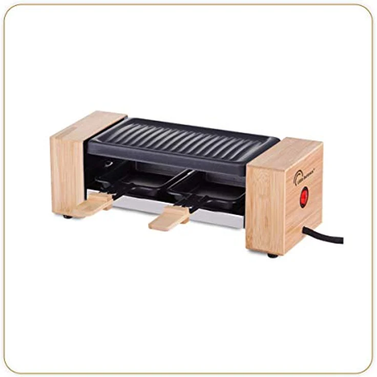 LITTLE BALANCE 8387 Wood for 2 Raclette, Bambus, Holz – Bild 1