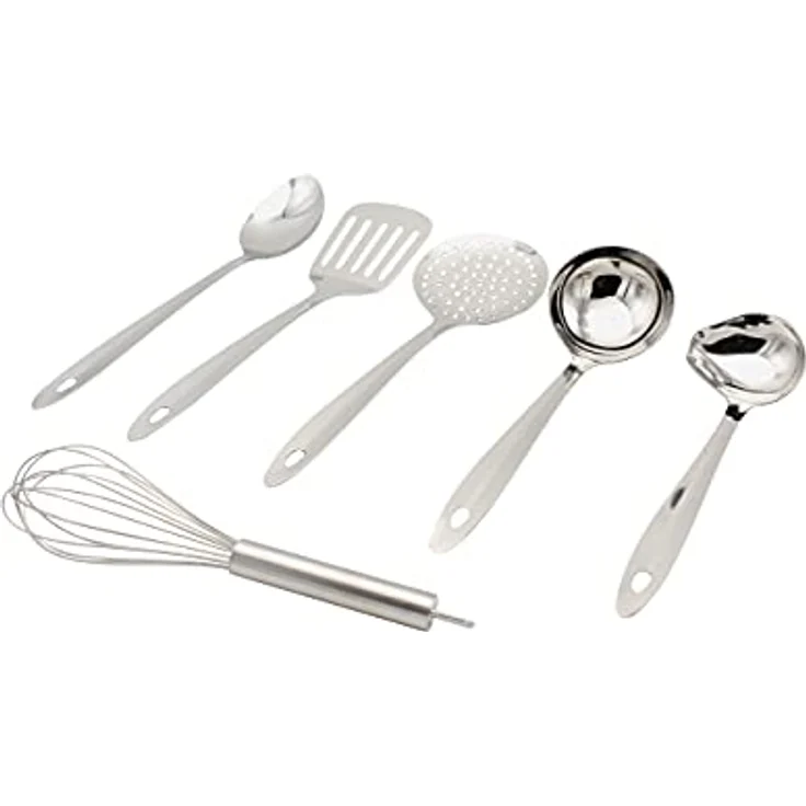 Karl Krüger 122515 Küchehelfer-Set, 6 tlg, Edelstahl