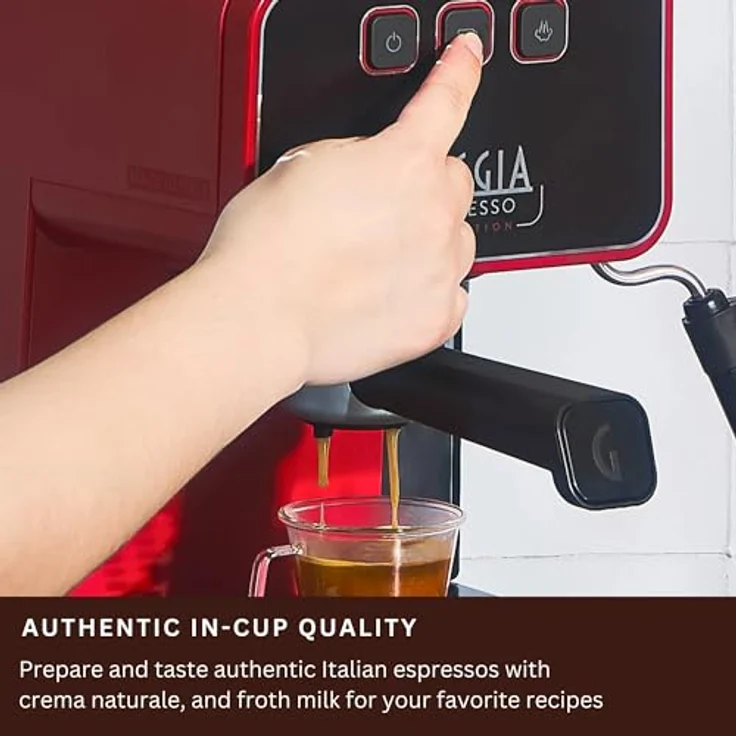 Gaggia Espressomaschine Gaggia Espresso Evolution Red EG2115/03, 1900 Watt, 15 Bar Pumpendruck - Preisvergleich – Bild 5