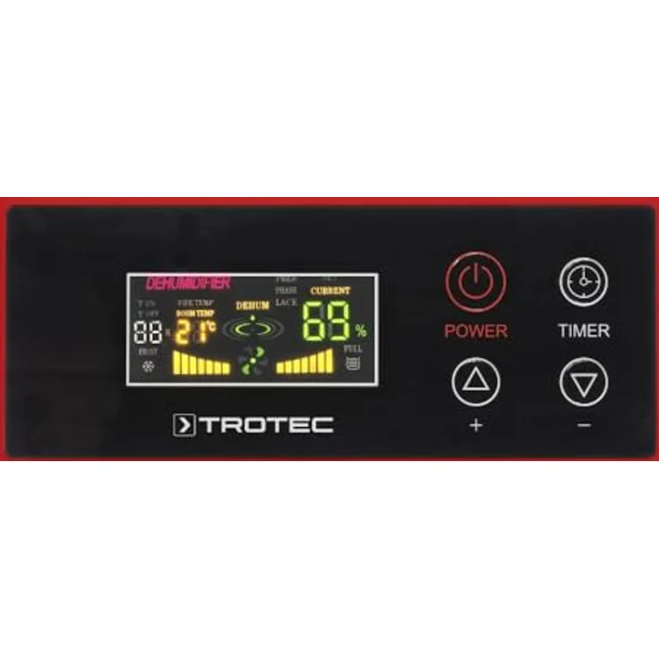 Trotec Luftentfeuchter TTK 166 ECO (max. 52 Liter/24h) für Raumgrößen bis 90 m² / 230 m³ | Hygrostatgesteuerter Automatikbetrieb | Entfeuchtung | Bautrockner | Luftentfeuchtung, weiß – Bild 10