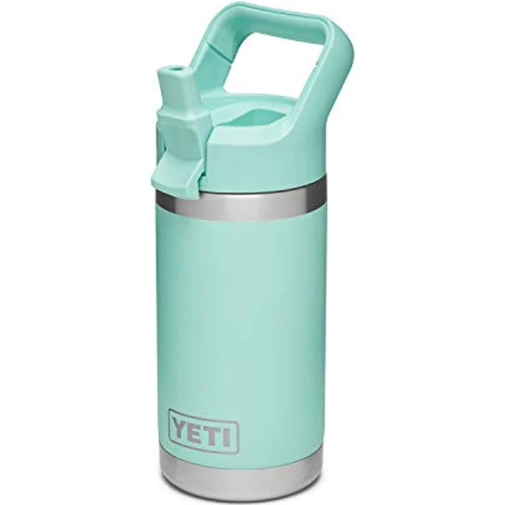 YETI Rambler Jr. 340 ml Kinderflasche mit Strohhalmverschluss, Seafoam, Thermoskanne – Bild 1