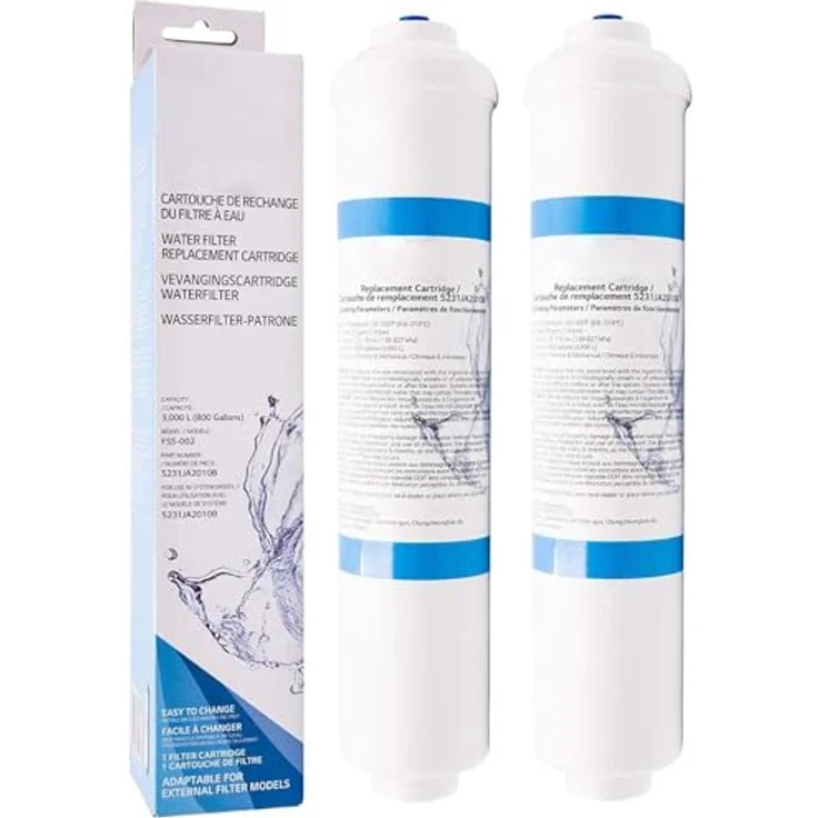 LG Original Kühlschrank-Wasserfilter ADQ73693903, fördert frisches Trinkwasser und Eisqualität, kompatibel mit mehreren LG Modellen – Bild 5