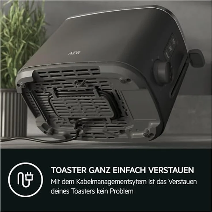 AEG Toaster Deli 5 T5-1-4AN – 7 Bräunungsstufen für perfekten Toast nach deinem Geschmack – Bild 3