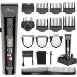 HATTEKER Haar- und Bartschneider RFC-691, Profi Haarschneidemaschine Herren, Wasserdicht 4 in 1