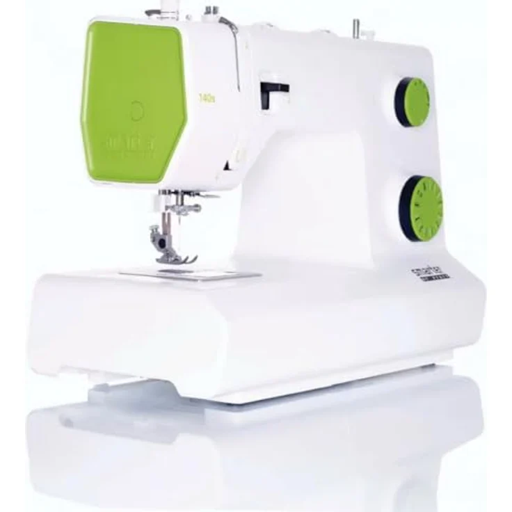 PFAFF Smarter by Pfaff 140s, mechanische Freiarm-Nähmaschine mit verstellbarer Stichbreite, integriertem Nadeleinfädler und Kofferhaube – Bild 3