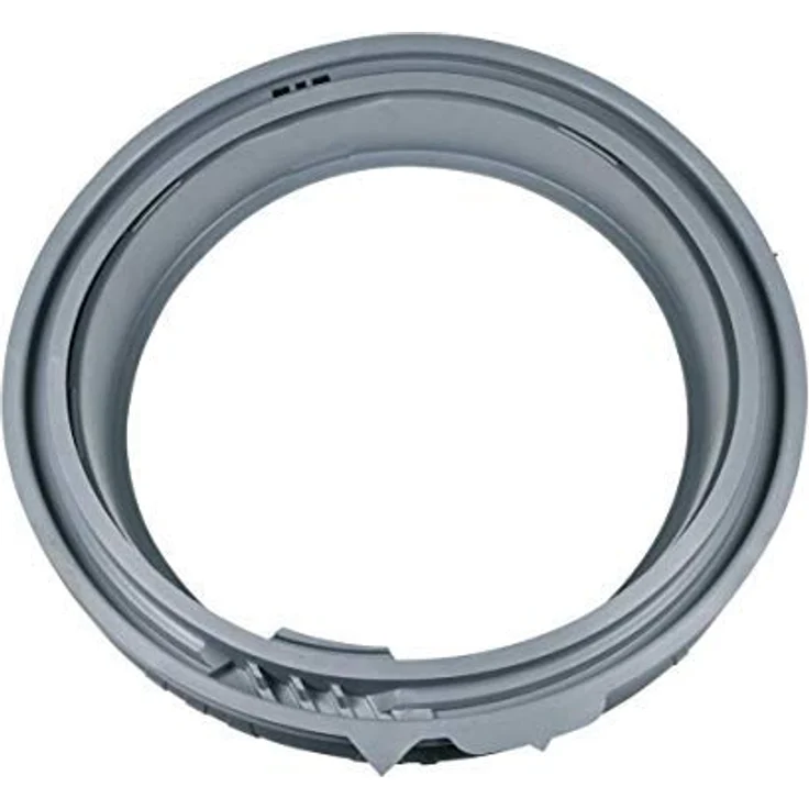 LUTH Premium Profi Parts Türmanschette Türdichtung, grau, kompatibel mit Samsung DC64-02750A DC64-02888A, 410mm x 410mm x 68mm, 3 Wasserausläufe – Bild 2