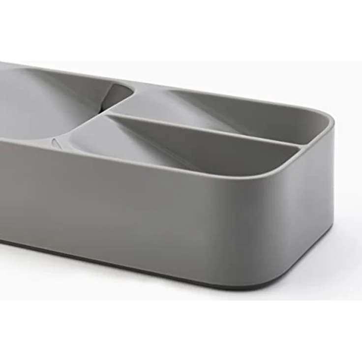 Joseph Joseph Besteckeinsatz Besteckkasten DRAWERStore kompakt grau, platzsparendes Design, für 24 Teile – Bild 4