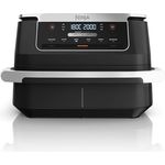Ninja FlexDrawer Heißluftfritteuse AF550EU, 6 Liter, Schwarz, Dual Zone, 6-in-1, Antihaft, spülmaschinenfest