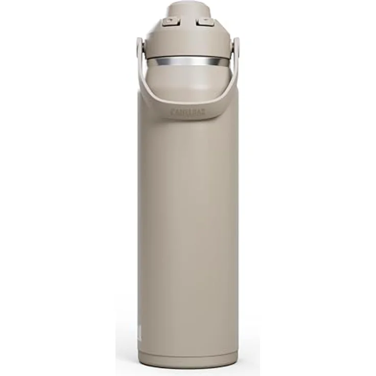 CAMELBAK Thrive Chug Wasserflasche, isolierter Edelstahl, 950 ML, auslaufsicher, leicht zu tragen, Stein – Bild 2