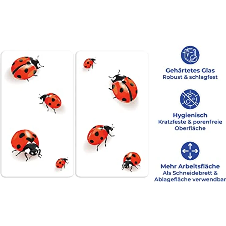 Wenko Abdeckpl. Univ. 2er MARIENKÄFER – Bild 6