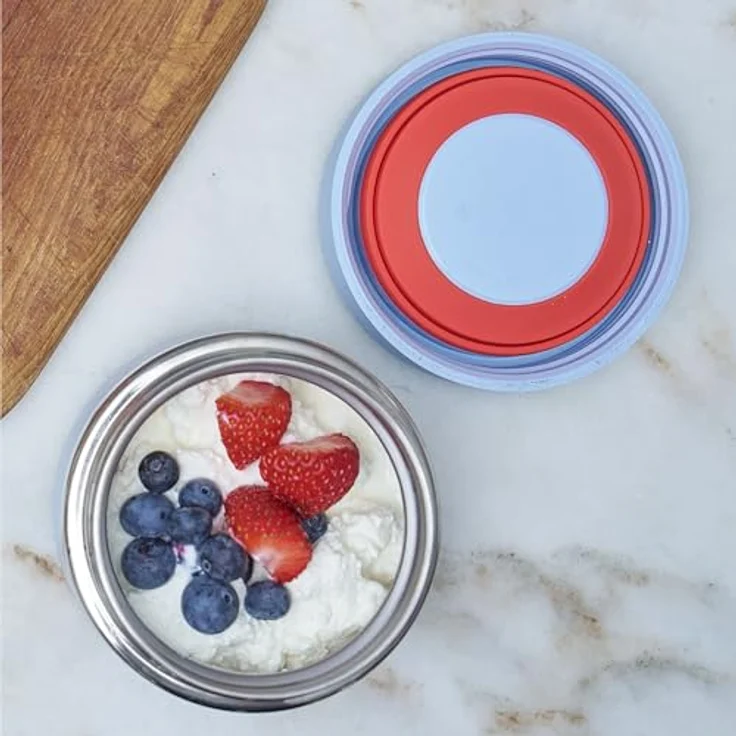 Hydro Flask 12 oz Insulated Food Jar, Lebensmitteldose für heiße und kalte Speisen, Grau – Bild 7