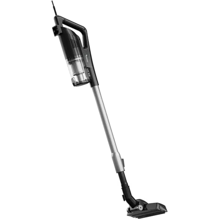 600W Stabsauger beutellos mit 5 Meter Kabel Stielstaubsauger Boden Staubsauger mit waschbaren Filter Handstaubsauger Bodensauger – Bild 3