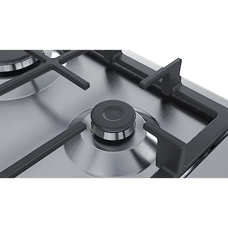Bosch PGP6B5B90 Gaskochfeld, Serie 4, Einbaugerät, Breite 60 cm, 4 Zonen, edelstahl – Bild 3