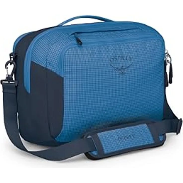 Osprey Transporter Carryon Boarding Bag, 46 cm Flugumhänger mit Laptopfach, blau