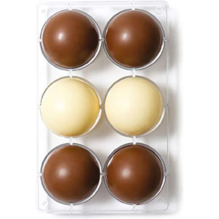 Decora 0050087 PRALINENFORM HALBKUGEL Ø 75 275X150X22MM – Bild 2