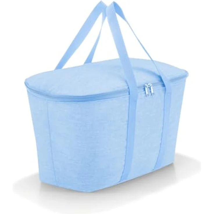 reisenthel Coolerbag Twist, Kühltasche mit 20 l Volumen, Powder Blue, wasserabweisend, isolierte Thermo-Innenfolie – Bild 2